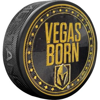 Puk Mustang Puk Vegas Golden Knights NHL Vegas Born Puck Design Trimflexx