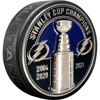 Puk Mustang Puk Tampa Bay Lightning NHL Ultra 3D Stanley Cup Medallion