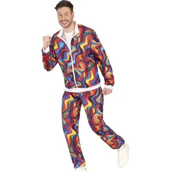 Karnevalový kostým GuircaPsychadelic - pánský retro kostým 80. léta Velikost: L 52-54