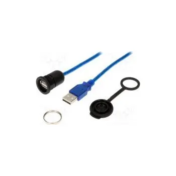 vypínač a zásuvka Kabel-adaptér USB A zásuvka,USB A vidlice 1310 se záslepkou