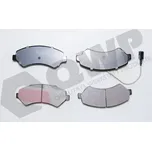 QWP Sada brzdových destiček QWP WBP428