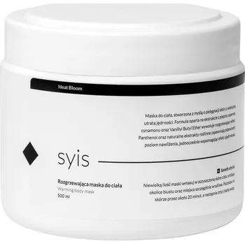 Pleťová maska Syis Heat Bloom - Zahřívací maska na tělo 500 ml