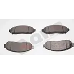 QWP Sada brzdových destiček QWP WBP664