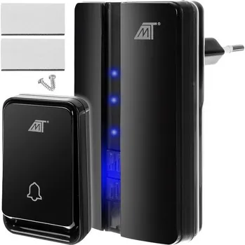 Domovní zvonek Bezdrátový zvonek Malatec s dosahem 15 m a hlasitostí 90 dB