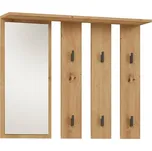 Falco Věšák se zrcadlem PARGAS dub sonoma