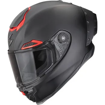 Helma na motorku Moto přilba SCORPION EXO-RACE AIR solid matná černo/červená XL