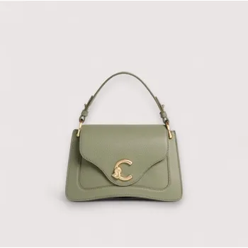 Kabelka COCCINELLE C-ME SMALL. KOŽENÁ KABELKA GREENERY AW25