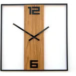 Nástěnné hodiny Arabic Ramka 50 cm hnědé/černé
