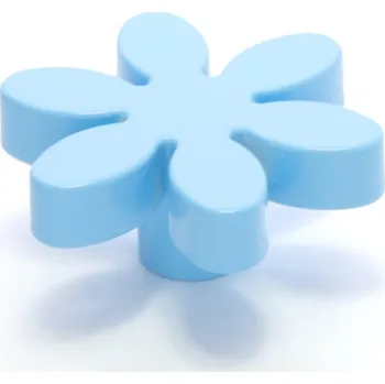 Nábytkové kování Rujzdesign dětská nábytková úchytka 847.24 Povrch: Modra barby/Modrá barva dětská, Rozteč: 1 mm