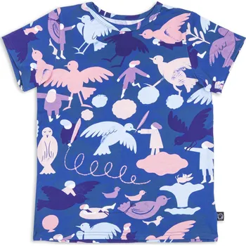 Chlapecké tričko Wouki Dětské triko Buna - Lavender mist 134