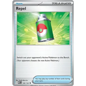 Sběratelská karetní hra Repel 126/132 - Mega Evolution Typ karty: Reverse Holo