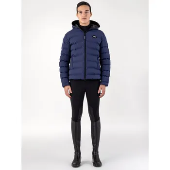 Pánská bunda Bunda Equiline Cermo XL modrá