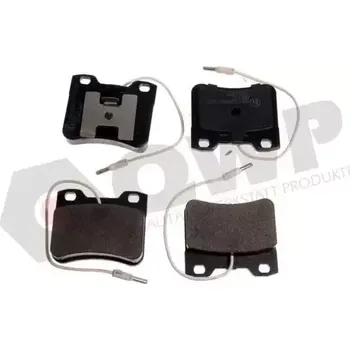 Brzdová destička QWP Sada brzdových destiček QWP WBP127