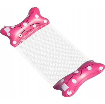 Giftee Síťované nafukovací lehátko Varianta: Mašle - Červená