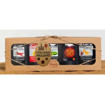 Dárková krabička Křupavý Pikantní MIX 5ks všechno nejlepší (Křupavý Pikantní MIX 5ks všechno nejlepší)