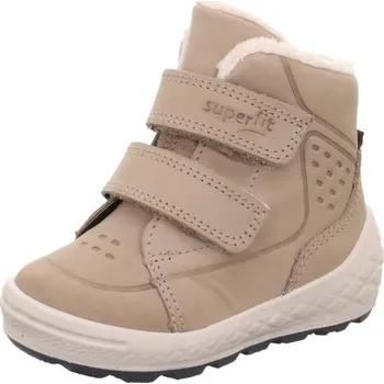 Chlapecká obuv SUPERFIT dětská zimní obuv GROOVY 2.0 beige s membránou 1-106317-4000 Velikost: 22
