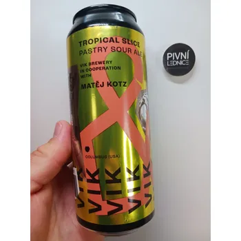Pivo Vik/Matěj Kotz TROPICAL SLICE 18°/6,5% 0,5l
