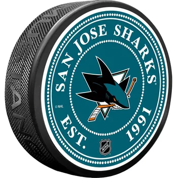 Puk Mustang Puk San Jose Sharks NHL Stud