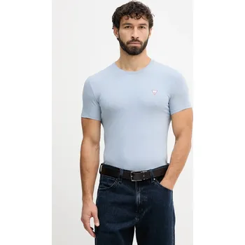 Pánské tričko Tričko Guess M2YI24.J1314 modrá 95A, vel. M
