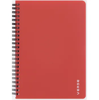 Oxybag Twin wire blok A5 PP VERDE cihlová