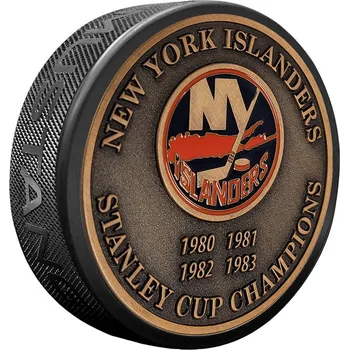 Puk Mustang Puk New York Islanders NHL Stanley Cup Years Gold Medallion