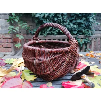 Nákupní košík Les Houbeles Proutěný košík Merci