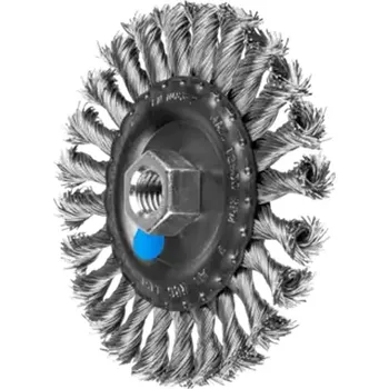 Brusný kotouč Pferd 43312008 | Rotační kartáč spletený POS RBG 11512/M14 INOX 0,50