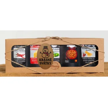 Dárková krabička Křupavý Pikantní MIX 5ks krásné svátky (Křupavý Pikantní MIX 5ks krásné svátky)