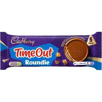Cadbury Time Out sušenky s čokoládovou příchutí v polevě z mléčné čokolády 150 g