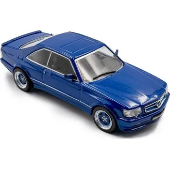 autíčko 1:43 MERCEDES-BENZ 560 SEC AMG WIDEBODY LINARITE BLUE - SOLIDO