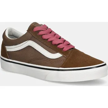 Pánské tenisky Semišové tenisky Vans Old Skool VN000D6WRPK1 hnědá 88X, EUR 40