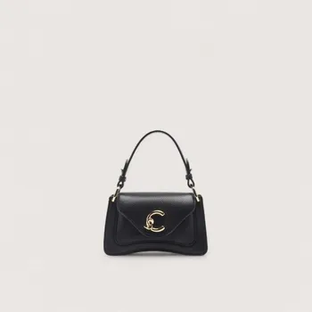 Kabelka COCCINELLE C-ME MINI KOŽENÁ KABELKA NOIR SS26