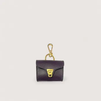 Pouzdro na mobilní telefon COCCINELLE BEAT SOFT POUZDRO NA AIR PODS PRUNE AW25