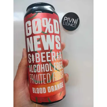 Pivo Sibeeria Good News: Gose Blood Orange 0,5% 0,5l