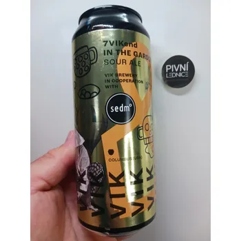 Pivo Vik 7VIKend IN THE GARDEN - Perilla Sour Ale 12°/5% 0,5l