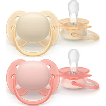 dudlíky Philips Dudlík Ultra Soft SCF091/38