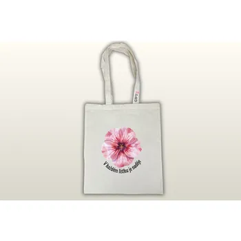 Nákupní taška GIFTE Bavlněná taška - V KAŽDÉM LÍSTKU JE NADĚJE