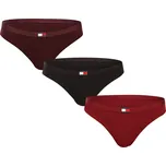 3PACK dámská tanga Tommy Hilfiger vícebarevná (UW0UW06139 0W6) S UW0UW06139 0W6 Možnost vrácení zboží ZDARMA do 120 dnů!