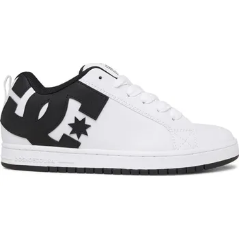Pánská tenisová obuv Dc shoes pánské boty Court Graffik White/Black/Black | Černá | Velikost 10 US