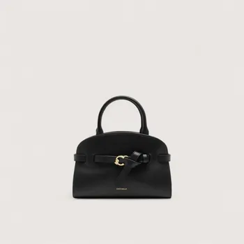 Kabelka COCCINELLE SABINE SMALL KOŽENÁ KABELKA NOIR SS26