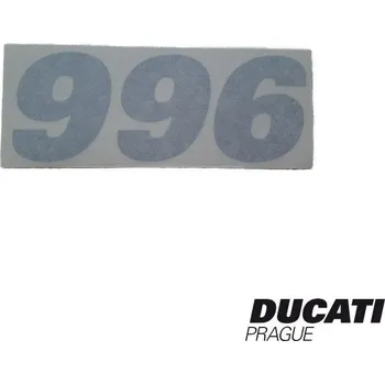 Kapota Ducati samolepka na kapotu Superbike 996