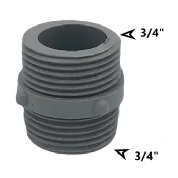 AfterMarket Spojka plastová pro tlakové napouštěcí hadice, dvojnypl, šroubení tlaková hadice 3/4'' praček Univerzální