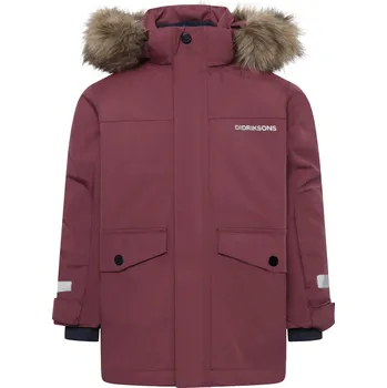 Dětská zimní bunda Didriksons Bjarven Kids Parka Anemon Red 324 100