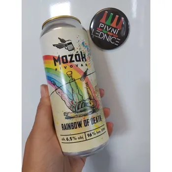 Pivo Mazák Rainbow of Death 16°/6,5% 0,5l