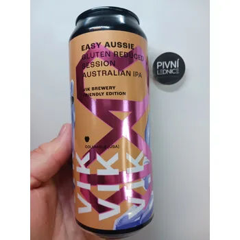 Pivo Vik EASY AUSSIE Gluten Reduced 11°/4,7% 0,5l