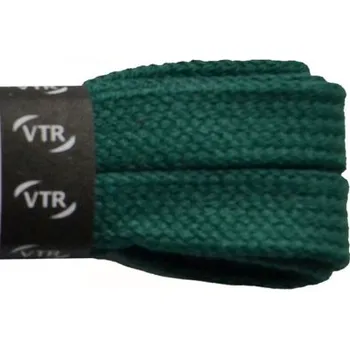 Tkaničky do bot VTR Tkaničky bavlněné ploché tm.zelené 70 cm