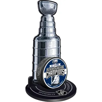 Puk Mustang Puk Tampa Bay Lightning NHL Stanley Cup Champions Puck Stand
