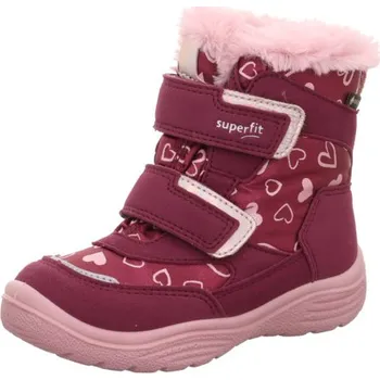 SUPERFIT dětská zimní obuv CRYSTAL s membránou rot/rosa 1-009091-5000 Velikost: 34