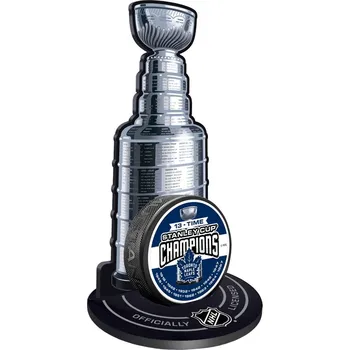 Puk Mustang Puk Toronto Maple Leafs NHL Stanley Cup Champions Puck Stand