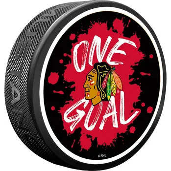 Puk Mustang Puk Chicago Blackhawks NHL Slogan